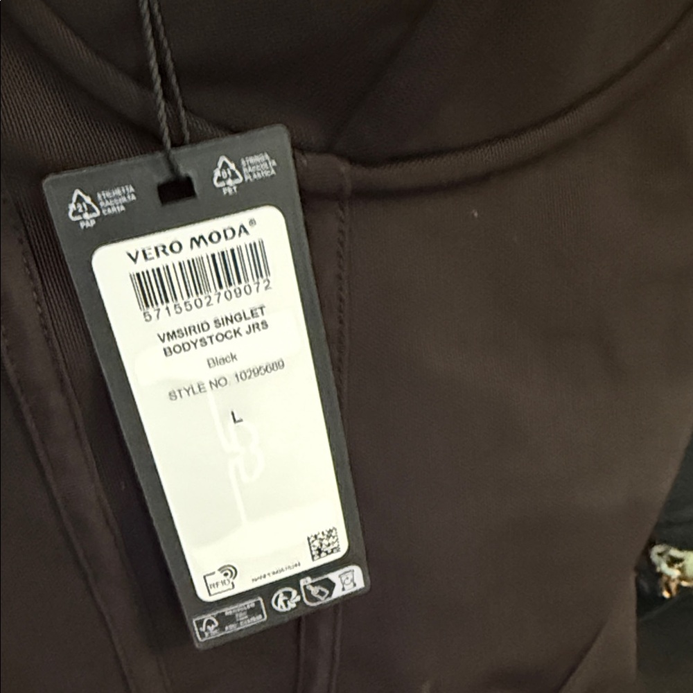 Vero Moda Black Structured Bodysuit - Picture 5 of 7